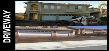 STAIN CONCRETE DRIVEWAY