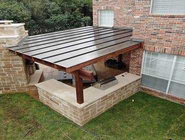 Poly Covered Pergola