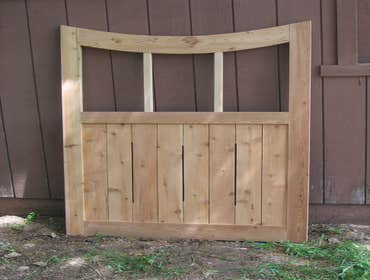 mortise & tenon gate