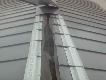 Menlo Park Metal roof and gutters