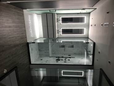 Infinity at Brickell Complete loft remodel in Brickell apartment. Relocation of bathroom fixtures, complete tear down of walls/partitions, new dropped 