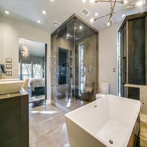 Master bathroom