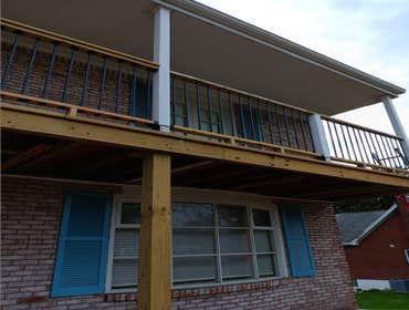 Photos by Spell Home Improvements #15 Installing of custom fence, railing for deck area