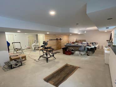 Photos by Beroli Construction, LLC #2 Basement finishing