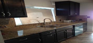 Custom Cabinets, Granite
