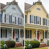 Before & After Residential Paint Job