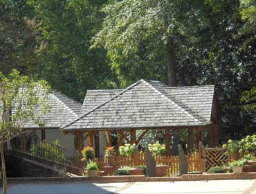 Cedar roof 2 years weathered