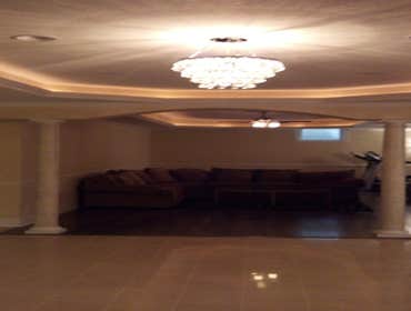 Rope Lighting in Ceiling Trays