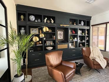 Custom wall unit/shelving/cabinetry
