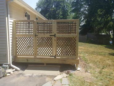 Lattice Deck Addition