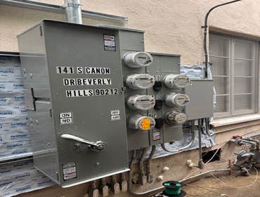 Photos by Smart Electric Inc #3 400 Amp service meters