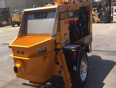 New Reed B50HPS Shotcrete Pump
