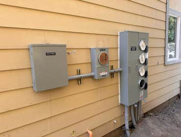 Photos by Jacob Electric LLC #1 In those pictures several projects we have completed for residential, commercial and industrial. New construction and r
