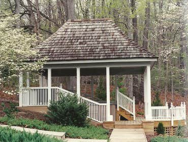 custom hot tub pavillion