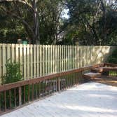 Wood and Vinyl Fence