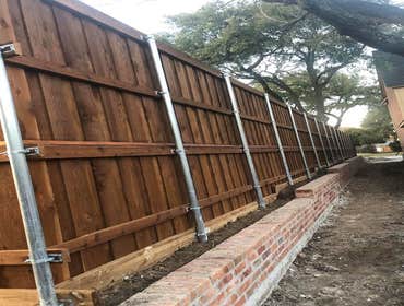 Fence and Pergola