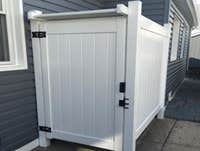 Out door shower enclosure