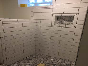 Photos by Green & Blue Remodeling LLC #4 Some Tile projects