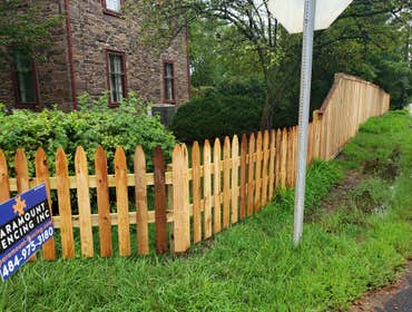 Western Red Cedar Fence