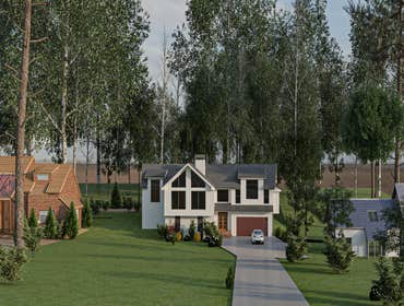 Fox Residential Expansion and Remodeling Client was looking for adding new office space for him and his partner at his house along with adding dormers 