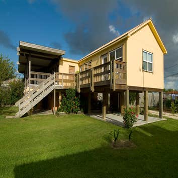 Eberhard Residence This is a 750 sq. ft. addition to an existing bay house. I designed and build the structure to include a new living room and guest b