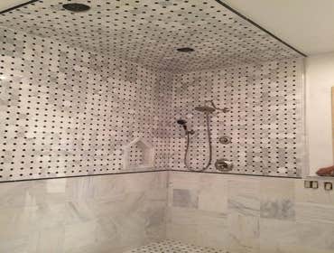 Tile Projects by Nobleman Construction Tile installation, repair, replacement. Complete bathrooms and kitchen remodels.