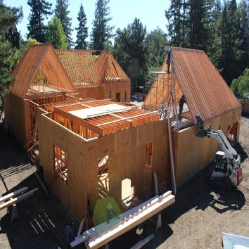 French Chateau Framing