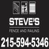 Steve's Fence & Railing logo