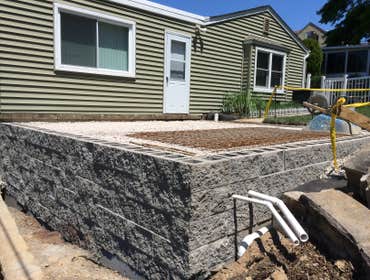 Built in Conduit for Power/Gas