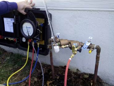 Backflow Preventing Test