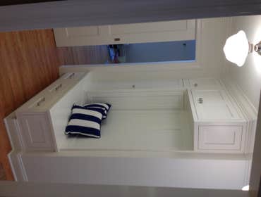 Cabinetry and new pocket door