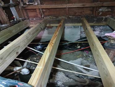 Photos by J's Repair Services Iic #1 Flooring wood work replacement of plywood
Tile and landscaping