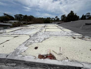 Metal Roof Restoration Completed in Central Florida This project included a new standing seam metal roof addition and restoration of an aging metal ins