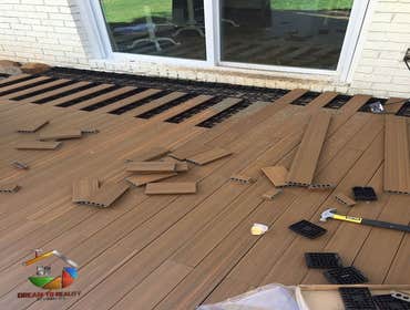 Deck Remodel projects.