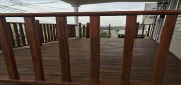 Nanticoke Staining of Porch & Stairs