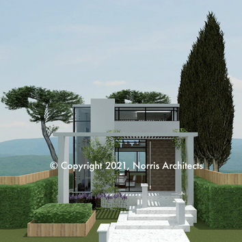 Exterior of 3,000 Sq. Ft. Custom Home