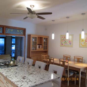Photo(s) from Kenneth D. Dosie Electric Lighting and fan installation the Bronzeville neightborhood, in Chicago