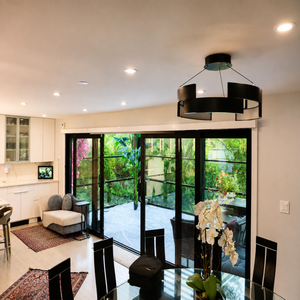Photos by Vision Art Aluminium #2 Vision Art Aluminium completed this custom 24-foot-wide by 7-foot-high panoramic sliding glass door installation...