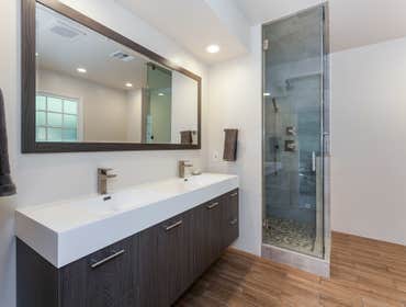 dual sink vanity