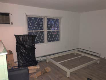 Photos by Jonique Painting & Plaster LLC #1 Entire home patch up and repaint, baseboards, molding, trim, radiator grills, doors and cabinets.