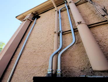 Exterior Work Exterior Work BRE offers include pipework for new wiring; motion sensor lights; recessed lighting for patio covers, etc...