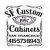 SF Custom Cabinets logo
