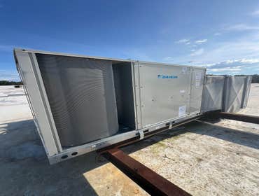 Photos by Clean Air Pros LLC #2 Removal and proper disposal of existing commercial air conditioning equipment. Furnish and install a new commercial-gra