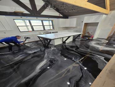 Metallic flooring West Virginia