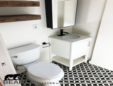 Berley's Bathroom Addition - Danville Add Extra Bathroom