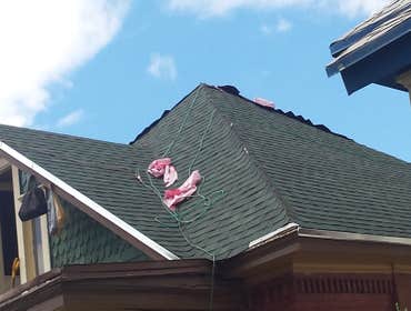 Shingling almost complete