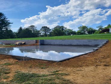 garage foundation