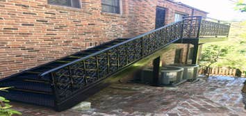Princeton Interior and exterior railing