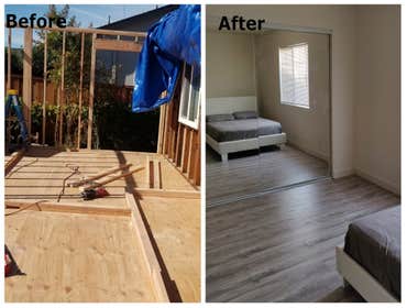 Before & After - Home remodel