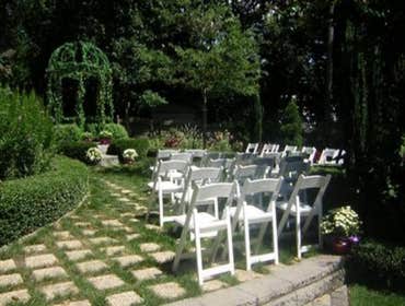 Wedding place This lot was a mostly wooded area at the beginning. After a few years of hard work on the weekends with my parents, the reward was the lo
